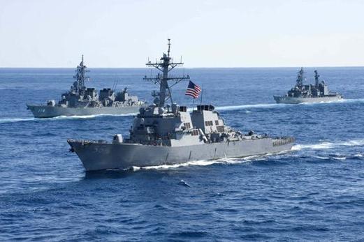 日本海上自卫队vs美国